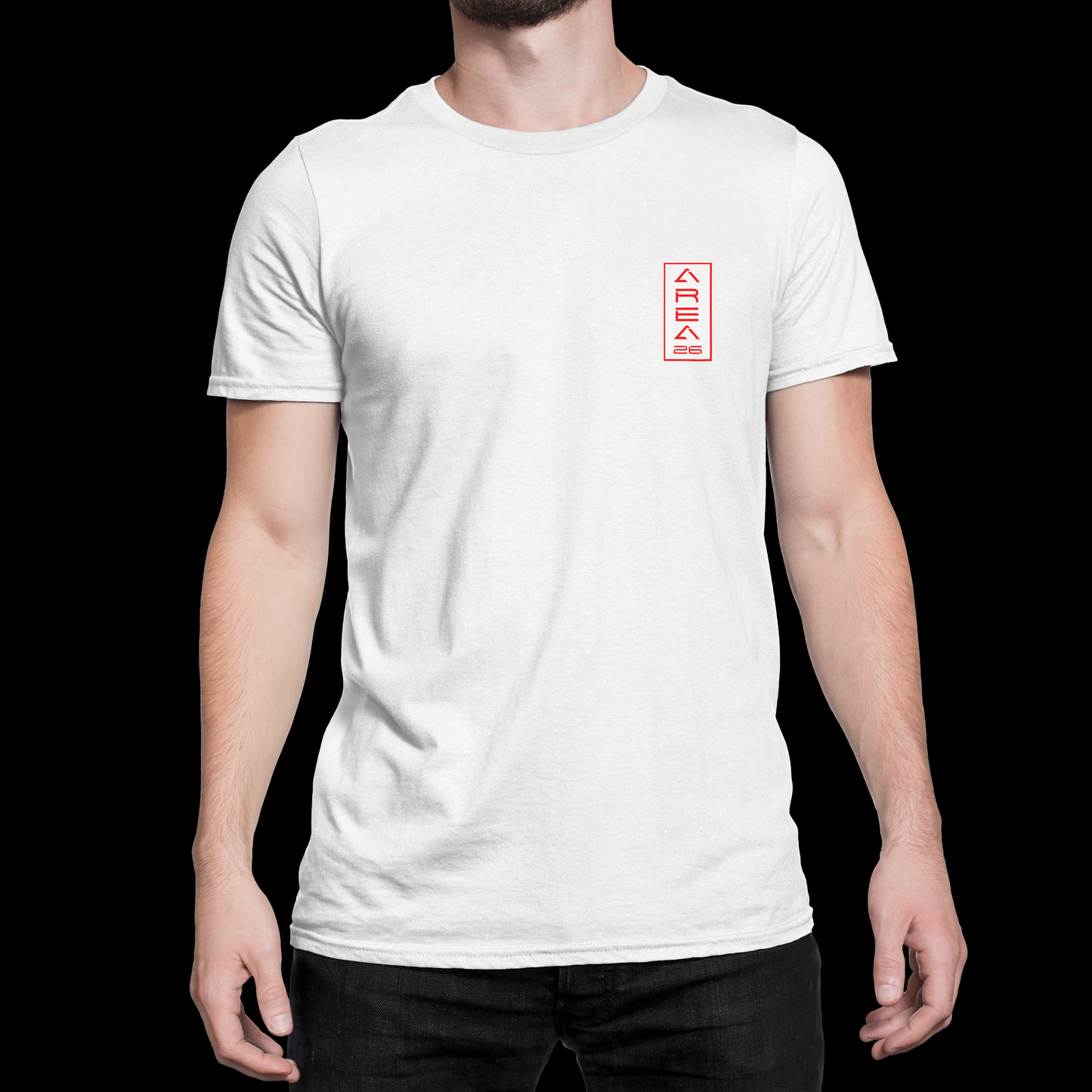 Red / White - Vertical Box Logo Series